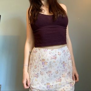 Floral Midi Skirt